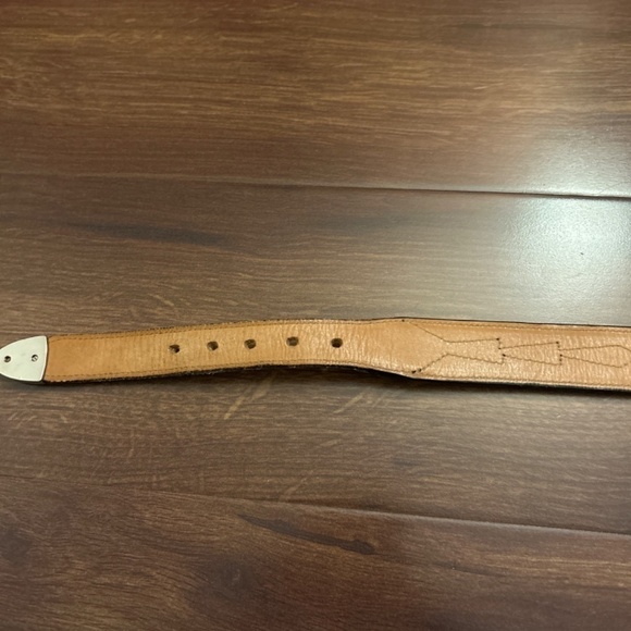 Men's Leather Belt - Picture 5 of 8